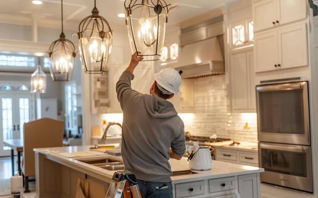Winter Lighting Installation